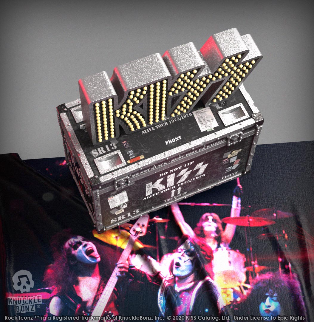 KISS Alive! Road Case KnuckleBonz Statue